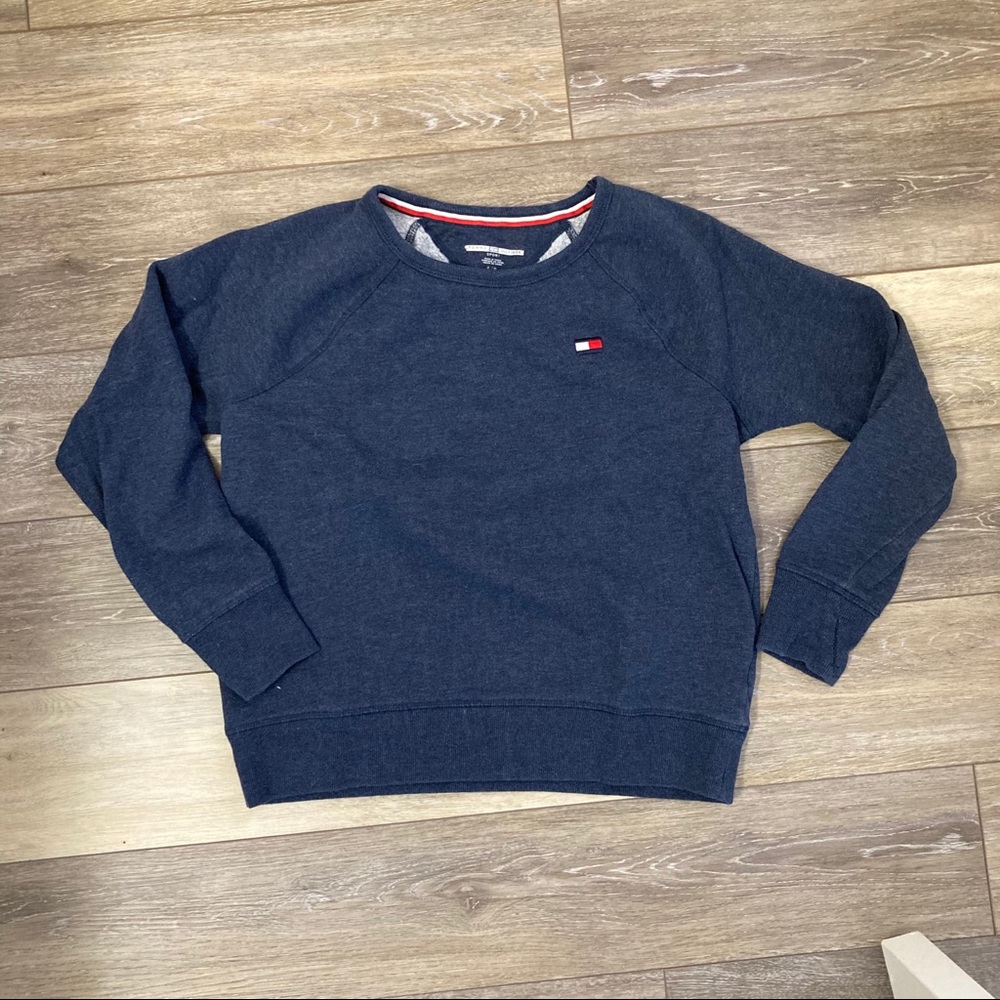 Tommy Hilfiger Sport Navy Sweatshirt Size Small